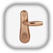 ��������� � ����������� SUPERLOCK- ��������(�������) Luxury overed plate Gold